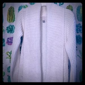 Cable knit cardigan XS